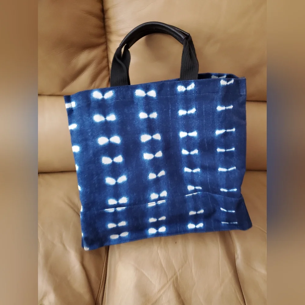 Quilted Koala Luxe North South Tote Bag Koala Kanvas SHIBORI No Long Strap New!